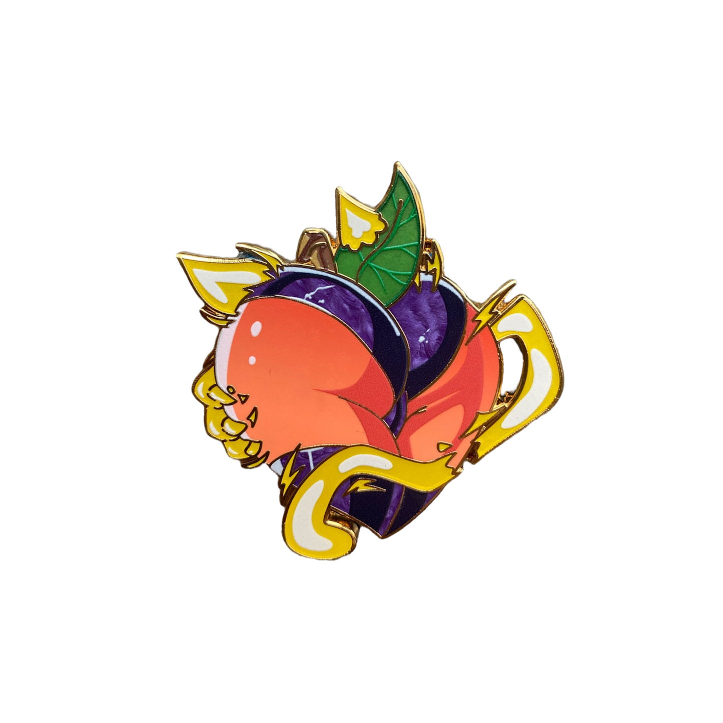 Thunder Cat Cosplaying Peach Pin (In Hand)