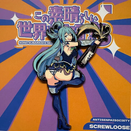 Aqua 3 Year Anny Pin (In Hand)