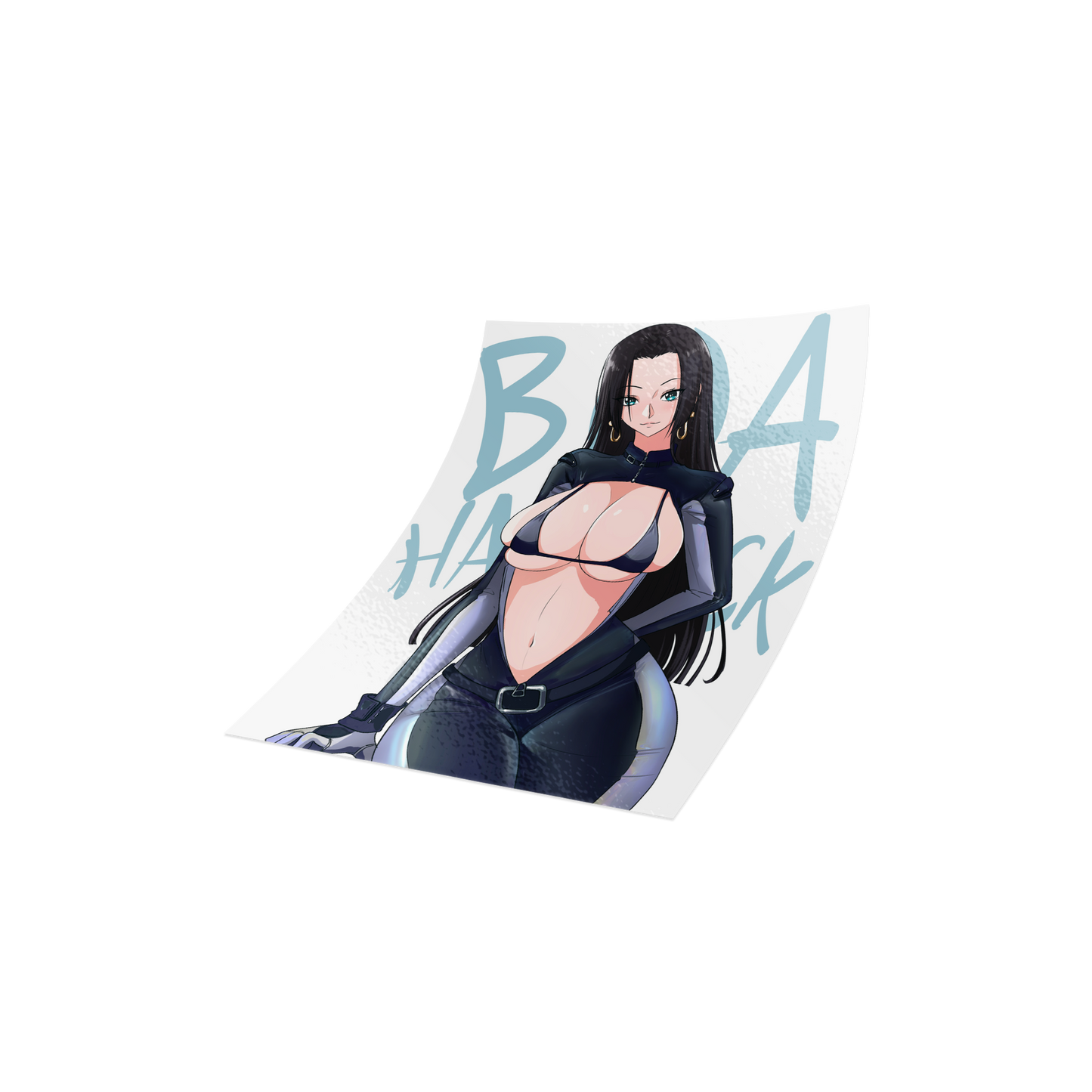 Peach Pack 1 "Latex" Slap Stickers (In Hand)