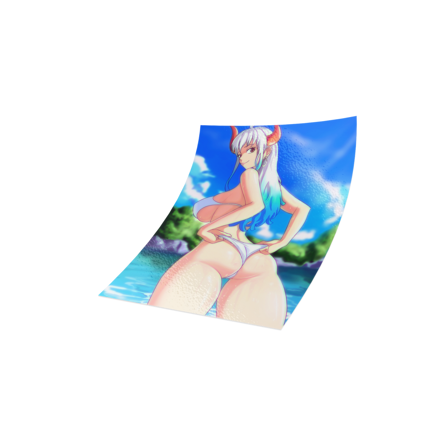 Peach Pack 8 "Peak Summer OP" Slap Stickers (In Hand)