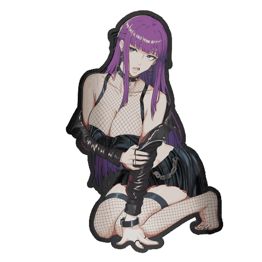 Mikeypieart Goth Pouty Mage Pin Sxucee Collab (Pre Order)