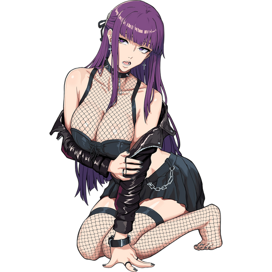 Mikeypieart Goth Mage Kisscut Stickers (In Hand)