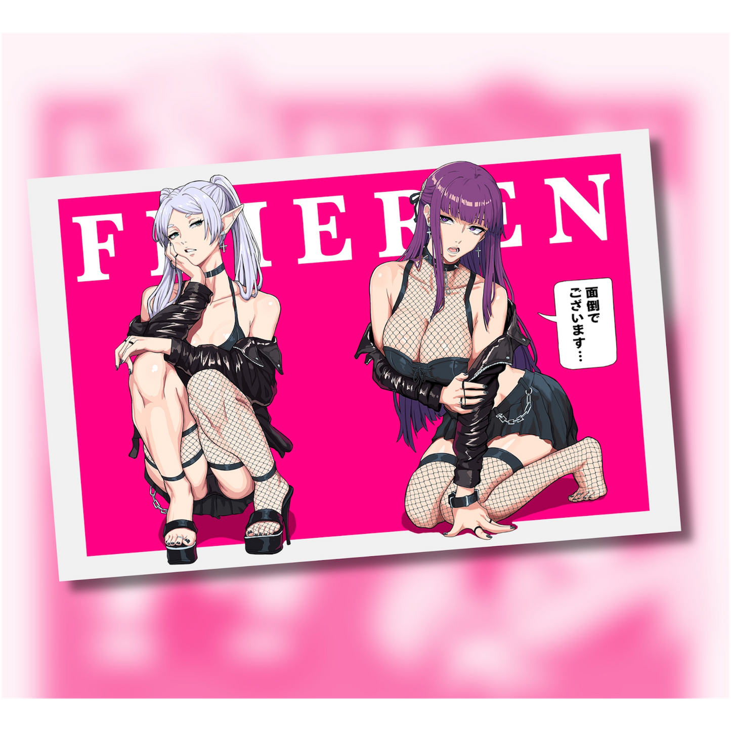 Mikeypieart Sxucee Goth Mages Collab Prints (Pre Order)