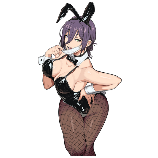 Mikeypieart Bunny Bomb Devil Kisscut Sticker (Pre Order)