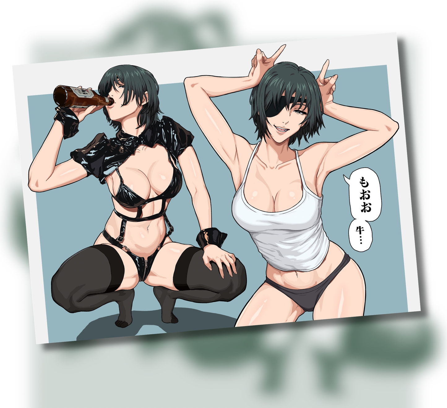 Mikeypieart Bunny Devils Sxucee Collab Prints (Pre Order)