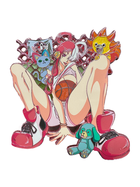 Athlete Singer Pin (In Hand)