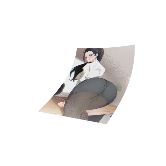 Peach Pack 2 "Office" Slap Stickers (In Hand)