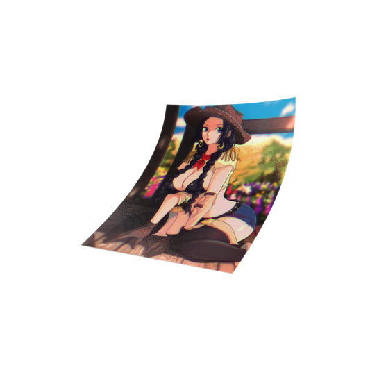 Peach Pack 4 "Cowgirl" Slap Stickers (In Hand)