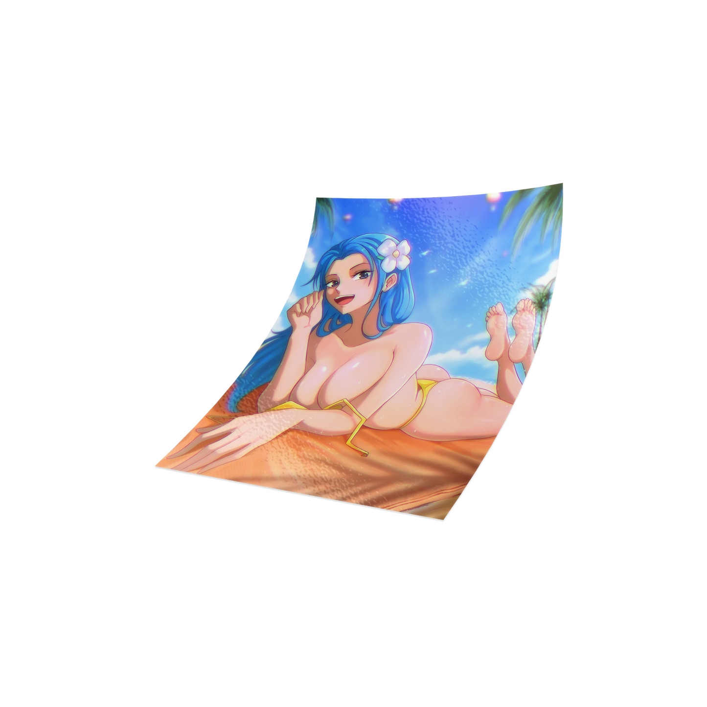 Peach Pack 8 "Peak Summer OP" Slap Stickers (In Hand)
