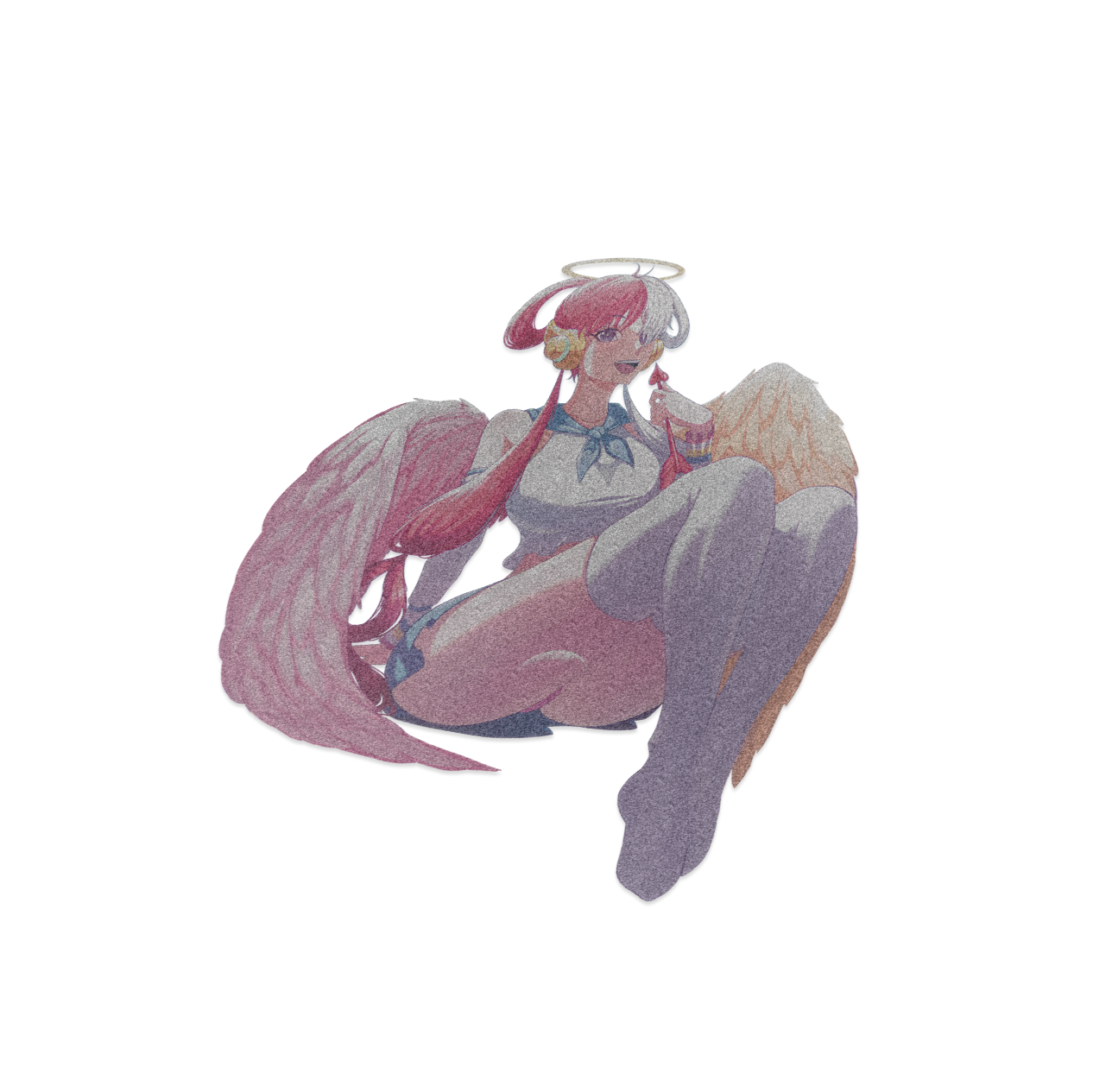 Valentine's Singer Sticker (In Hand)