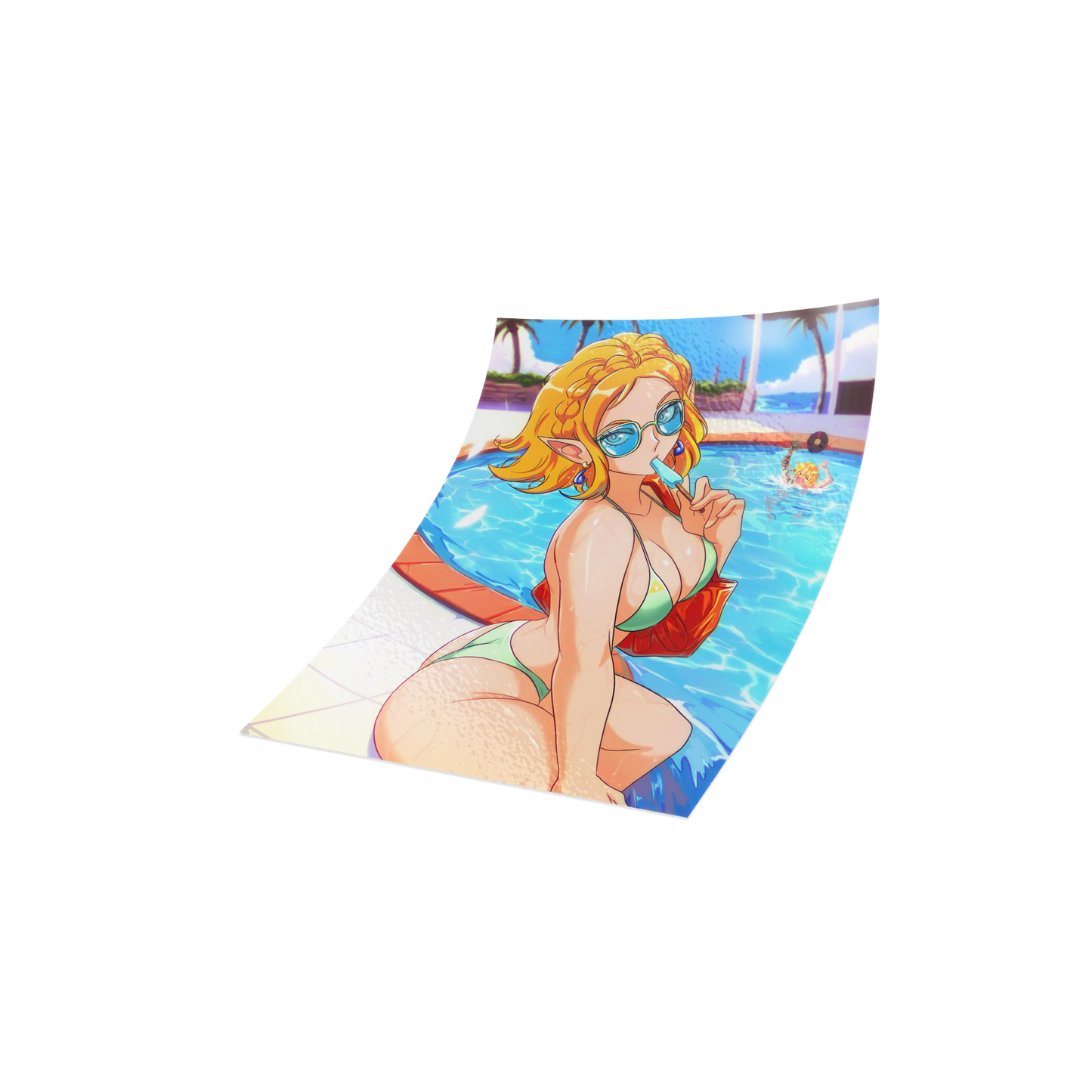 Peach Pack 7 "Peak Summer " Slap Stickers (In Hand)