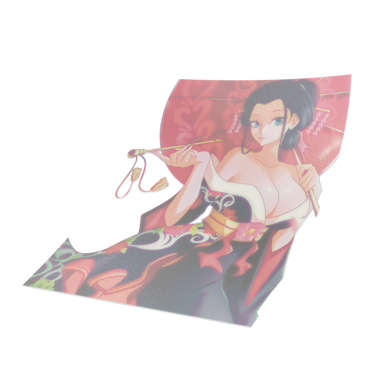 Oiran Archeologist Sticker (In Hand)