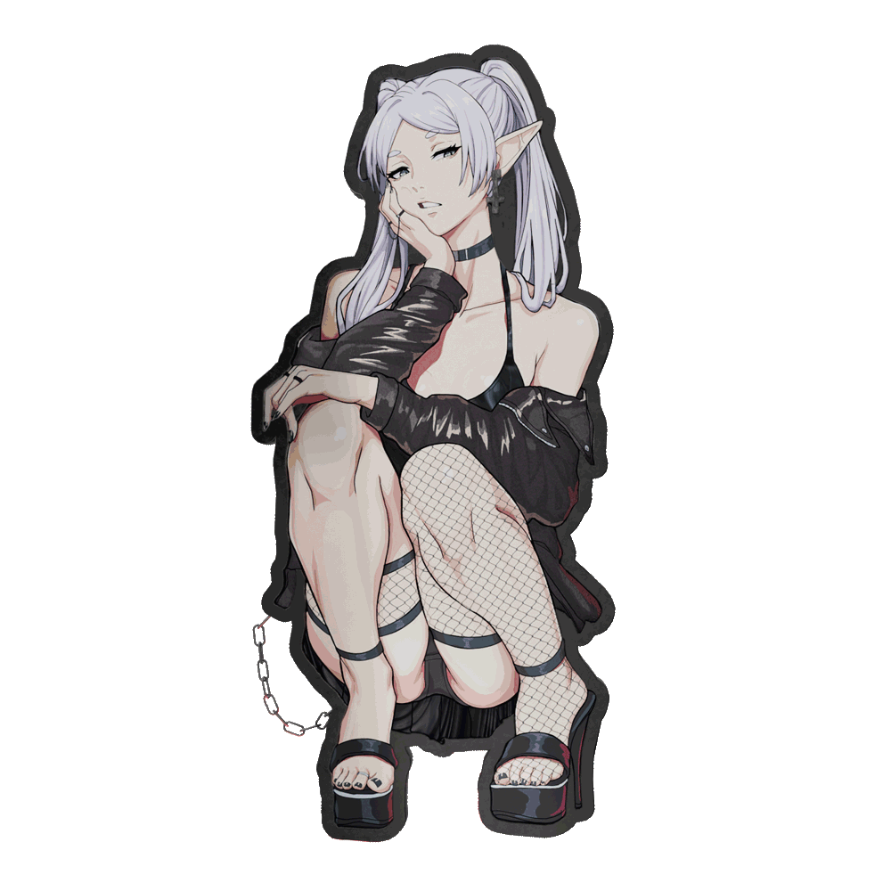 Mikeypieart Goth Grimoire Mage Sxucee Pin Collab (Pre Order)