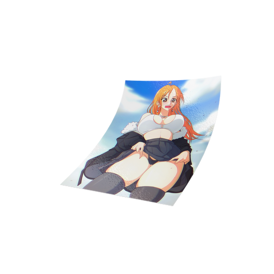 Peach Pack 6 "Clear Skies" Slap Stickers (In Hand)
