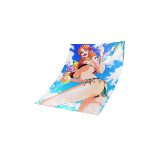 Peach Pack 8 "Peak Summer OP" Slap Stickers (In Hand)