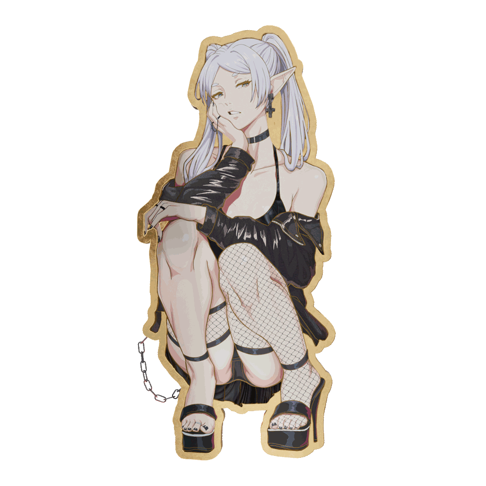 Mikeypieart Goth Grimoire Mage Sxucee Pin Collab (Pre Order)