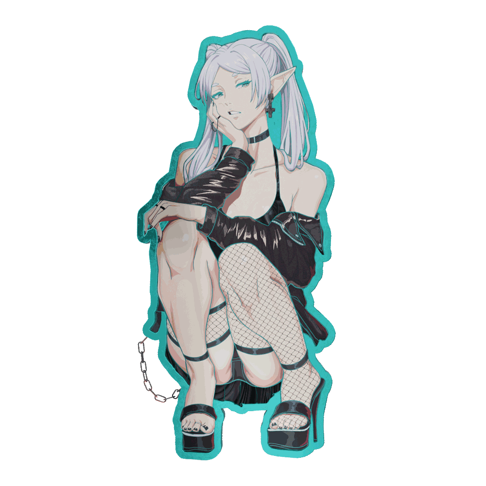 Mikeypieart Goth Grimoire Mage Sxucee Pin Collab (Pre Order)