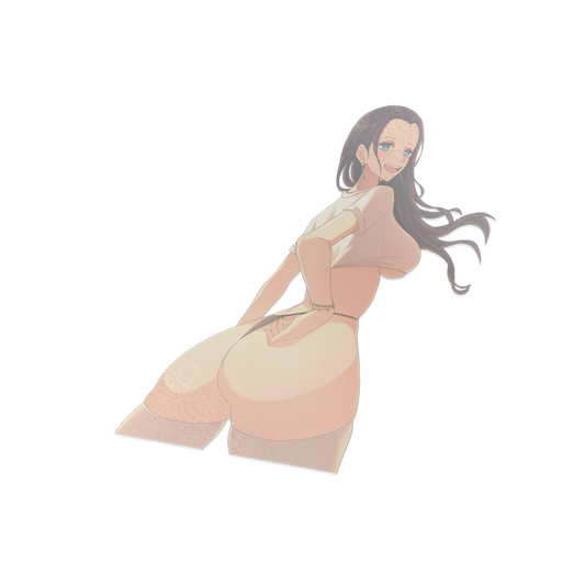 Crop Top Archeologist Sticker (In Hand)