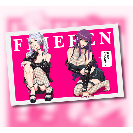 Mikeypieart Sxucee Goth Mages Collab Prints (Pre Order)