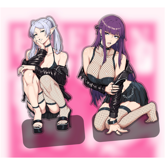 Mikeypieart Sxucee Goth Mages Collab Standees (Pre Order)