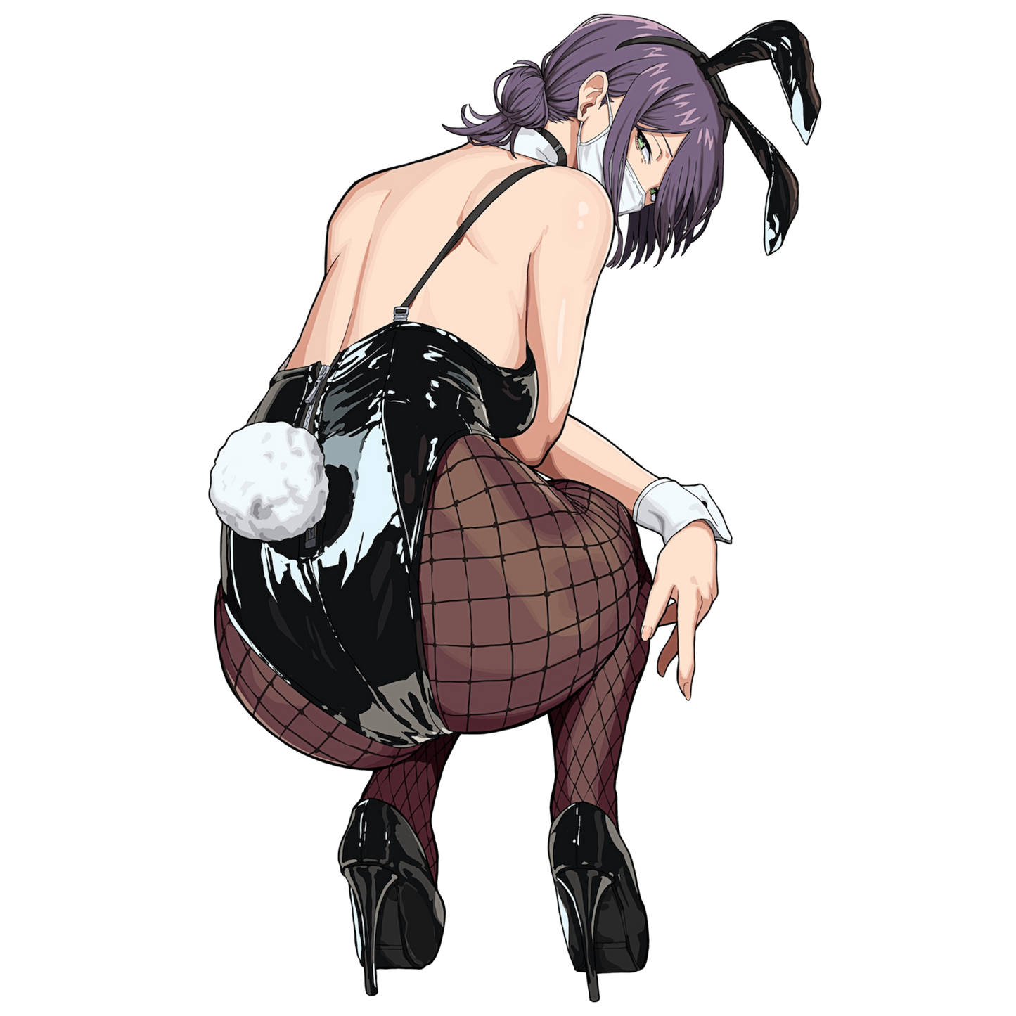 Mikeypieart Bunny Bomb Devil Kisscut Sticker (Pre Order)