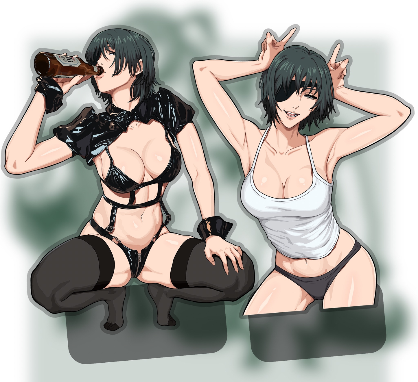 Mikeypieart Sxucee Bunny Devils Collab Standees (Pre Order)