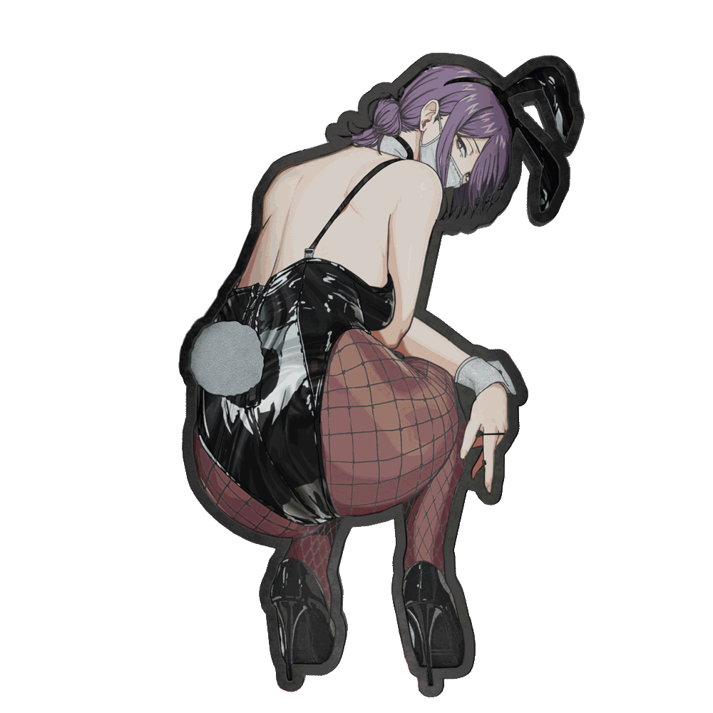 Mikeypieart Bunny Bomb Devil Sxucee Pin Collab (Pre Order)