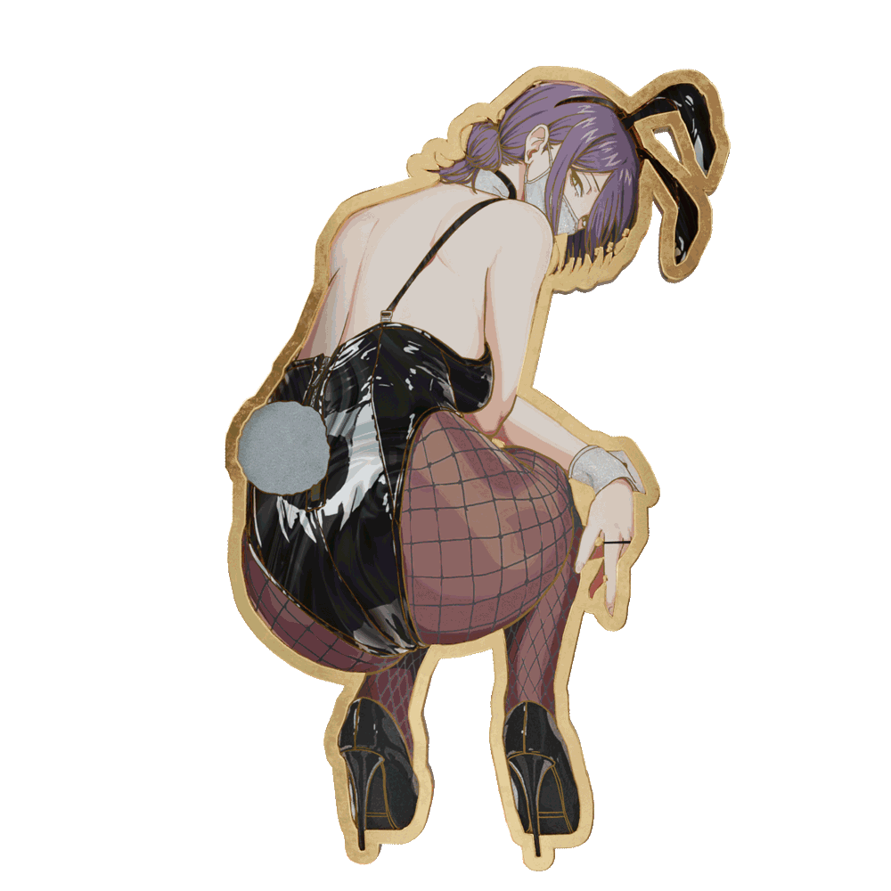 Mikeypieart Bunny Bomb Devil Sxucee Pin Collab (Pre Order)