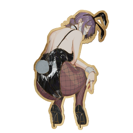 Mikeypieart Bunny Bomb Devil Sxucee Pin Collab (Pre Order)