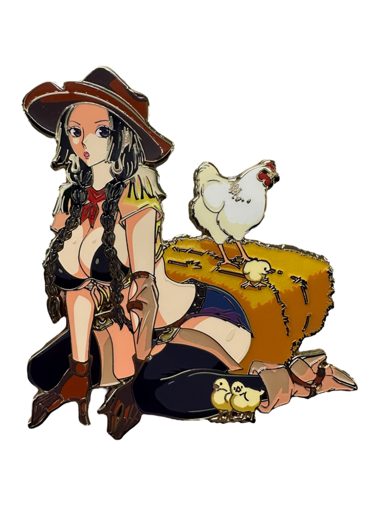 Cowgirl Snake Warlord Pin (In Hand)