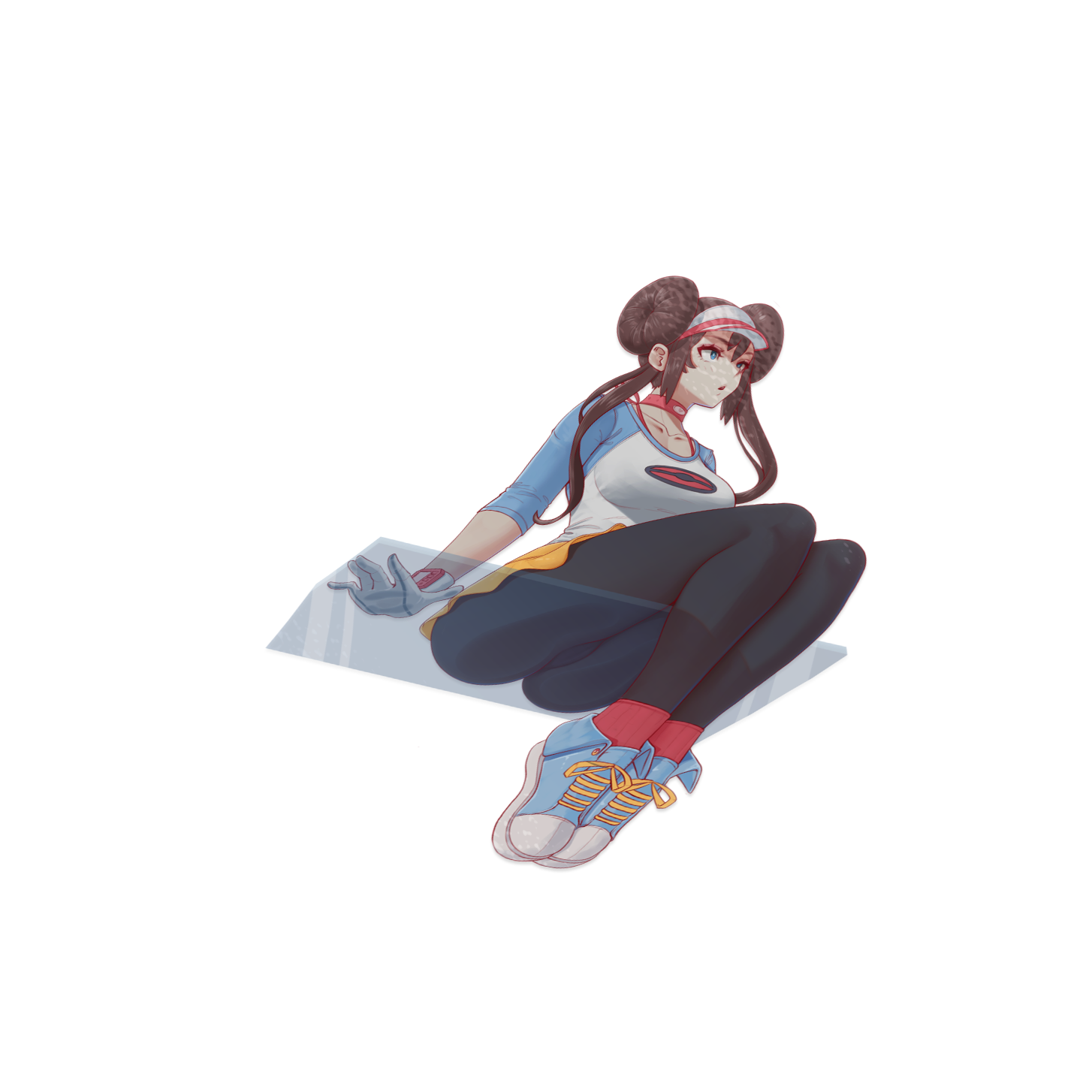Melowh Invis Melowh Rosa Kisscut Sticker (In Hand) – Anti Senpai Society
