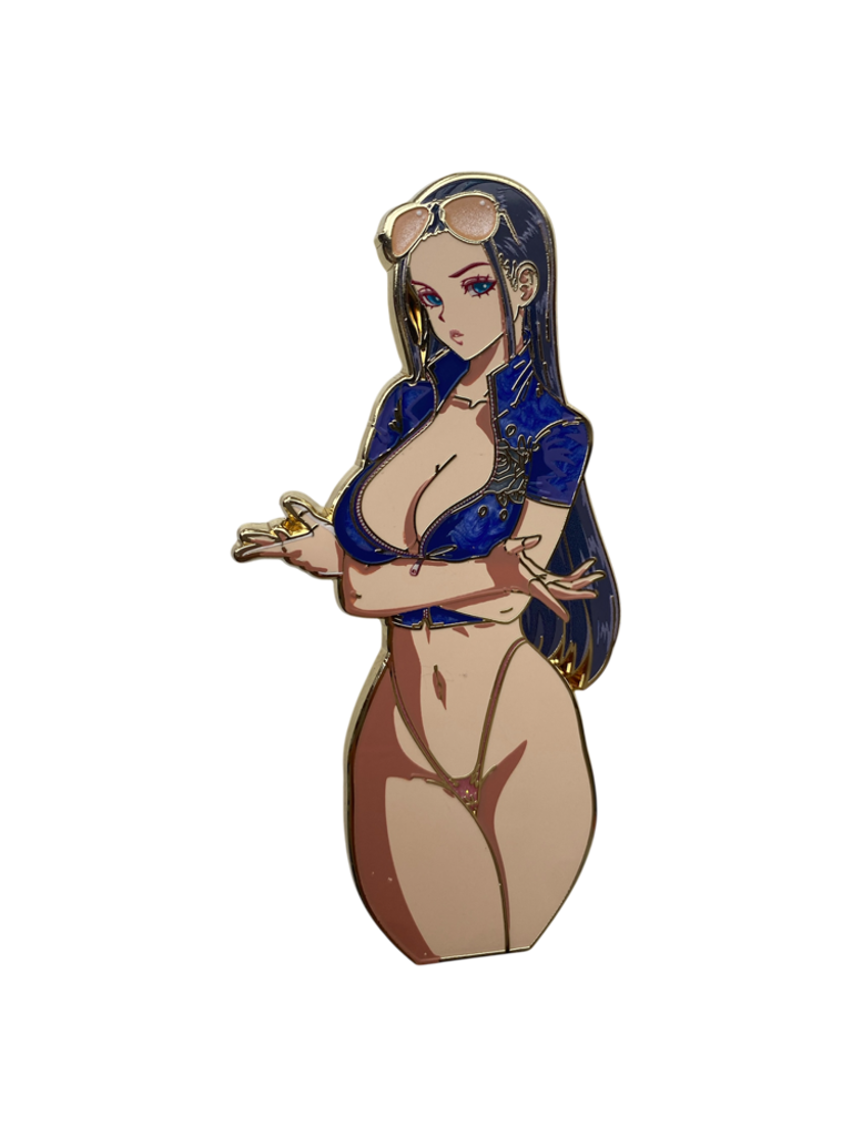 Melowh Archeologist Pin (In Hand)