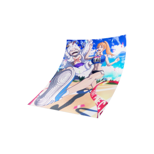 Peach Pack 3 "Athlete" Slap Stickers (In Hand)